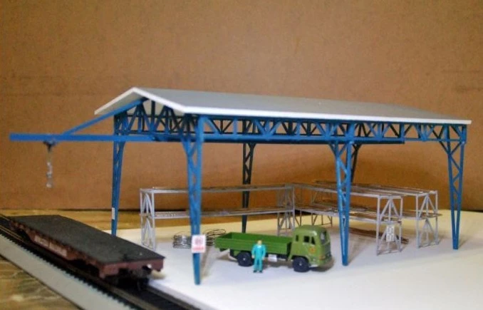 1/87 Model Train ho scale frame 