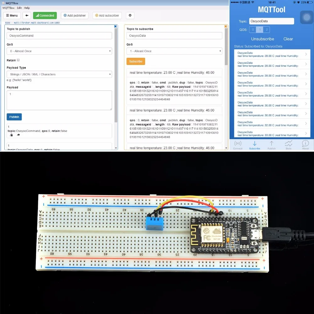 NODEMCU IOT Интернет вещей комплект программирования обучения стартовый комплект с ESP8266 wifi