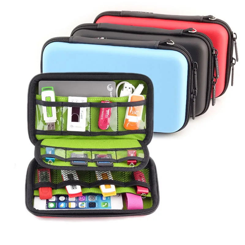 Buy Waterproof USB Cable Storage Bag Organizer Hard