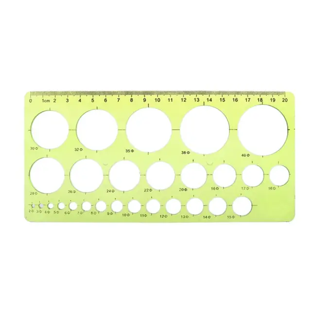 1PC plastikowe koła geometryczny szablon linijka wzornik narzędzie do rysowania przybory piśmiennicze dla uczniów tanie tanio Measuring Ruler Z tworzywa sztucznego Prosta linijka 1PC plastikowe koła geometryczny szablon linijka wzornik narzędzie do rysowania przybory piśmiennicze dla uczniów tanie tanio Measuring Ruler Z tworzywa sztucznego Prosta linijka