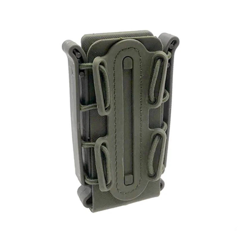 new Outdoor Molle Tactical Single Rifle Mag Pouch Bag Magazine Pouch Walkie Talkie Bags Rifle Pocket 9mm cartridge holder TX005