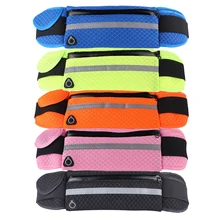 Тактическая Водонепроницаемая Беговая сумка на талию наружная Спортивная Противоугонная тонкая сумка для сотового телефона