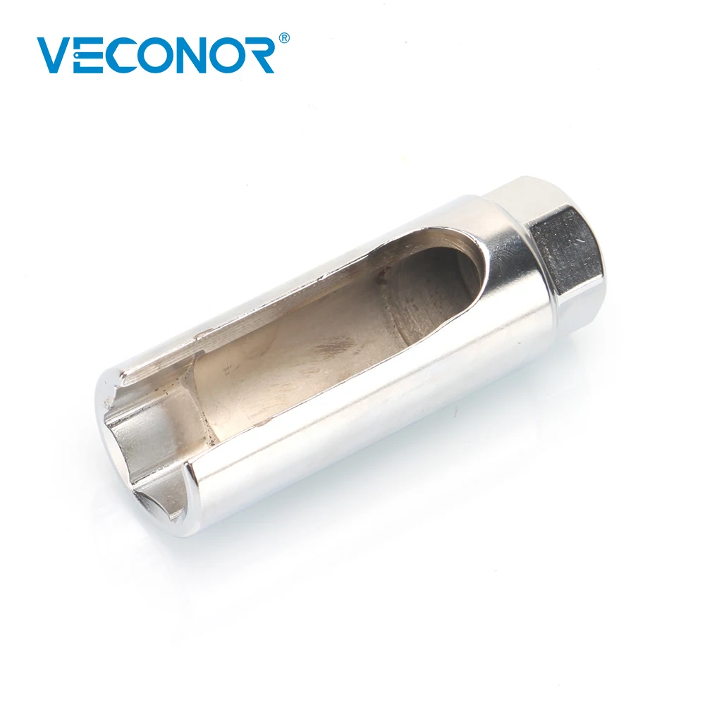 Veconor Oxygen 02 Sensor Socket 22mm 1/2" Square Drive Lambda Lamda Tool, side cut-out