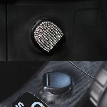 

3D Flash Drill Car Stickers Cigarette lighter cover Decoration for Mercedes new smart 453 Fortwo Forfour Modification accessorie