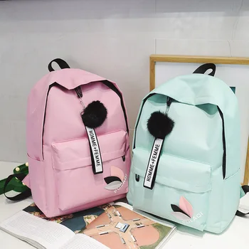 

022719 new hot lady girl casual travel backpack children student school bag