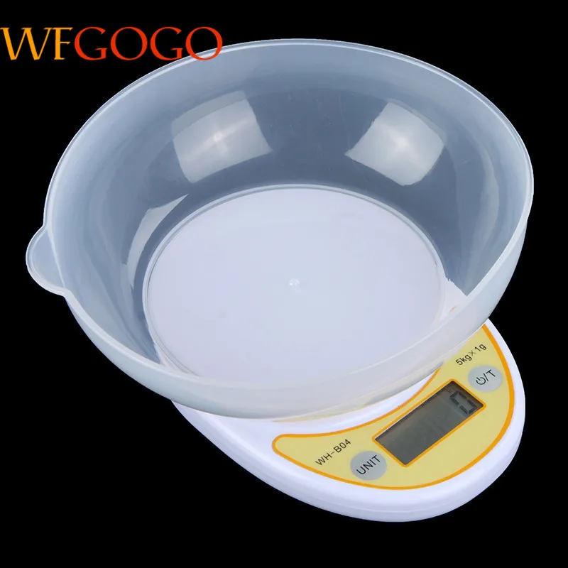 5KG 1g LCD Display font b Electronic b font Kitchen Scale Portable Digital Scale Kitchen Food