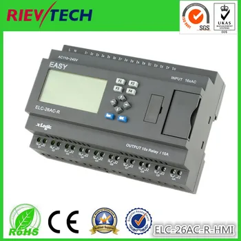 

latest and innovative programmable logic controller,micro plc ELC-26AC-R-HMI