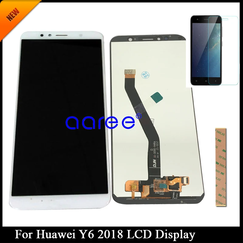 

100% протестированный класс AAA для HUAWEI Y6 2018 ЖК-дисплей для Huawei Y6 2018 ЖК-дисплей сенсорный дигитайзер сборка
