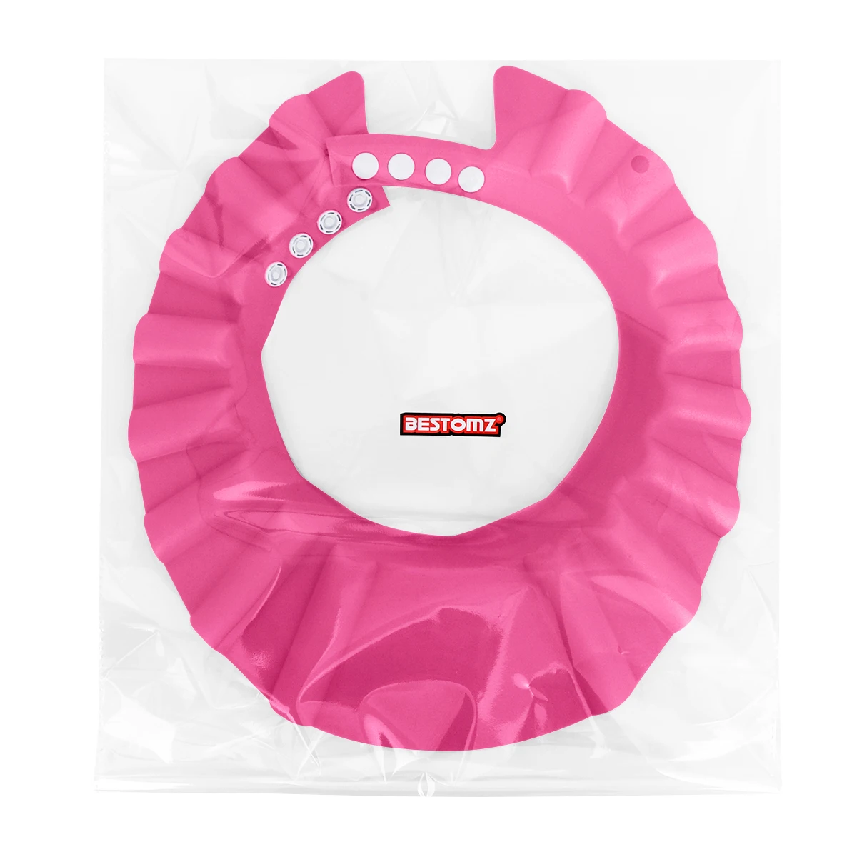 

BESTOMZ 1 PC Adjustable Shampoo Shower Bathing Protect Cap Wash Hair Shield Hat Without Ear Protection Pads For Kids