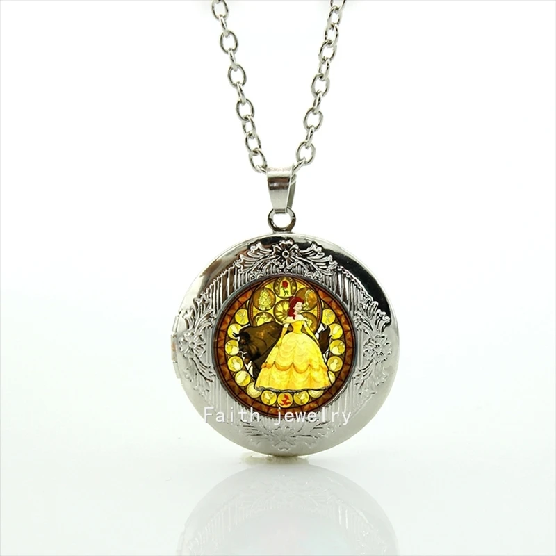 

2017 Maxi Necklace Collier Collares New Fashion Kingdom Hearts Jewelry Glass Cabochon Necklace Pendant Accessories Gift Hh114