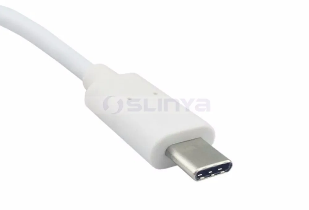 USB-C type C USB 3,1 на DVI 24 5 Pin 1080 P адаптер конвертер Соединительный кабель type-C на DVI для Macbook Pro Chrombook 4 K HDTV