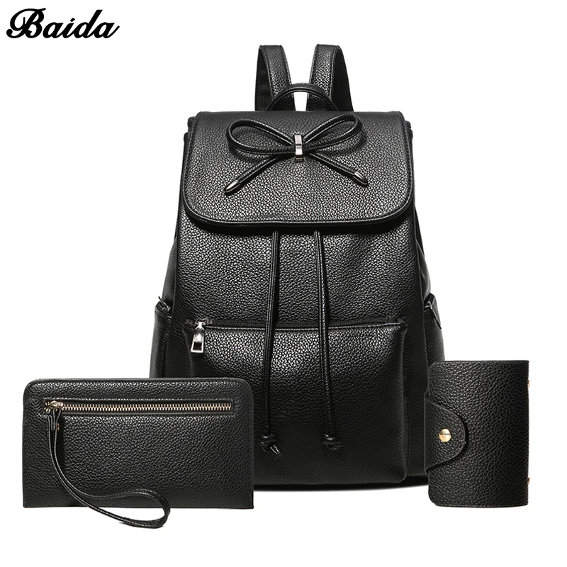 2017 NEW Vintage font b Women b font font b Backpack b font Stylish Daypack Youth