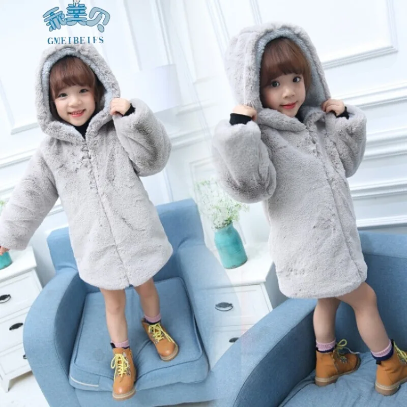 

Girls Sweater Jackets 2018 New Fashion Infant Girls Clothing Winter Hooded Solid Outwear Toddler Coats 2 3 4 5 6 7 8 9 10 11 12