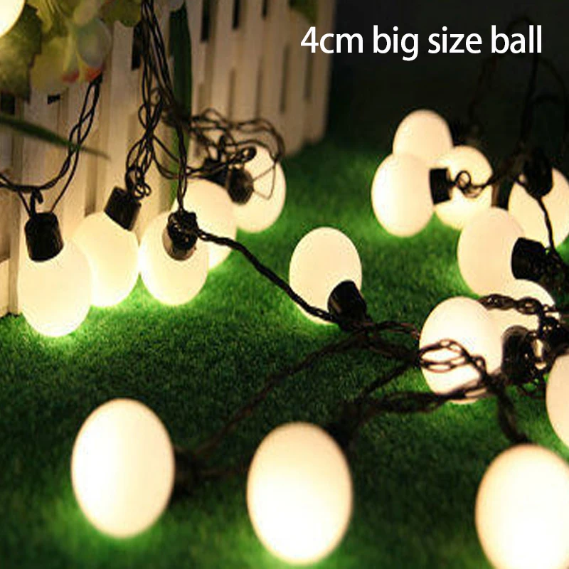 large ball string lights