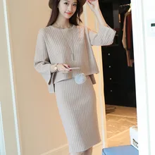 5812 реальные фото, вертикальные полосы, тонкий комплект, трикотажная юбка, 73-1F06