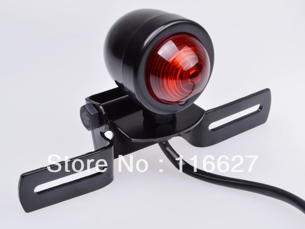 motorcycle brake light license plate frame
