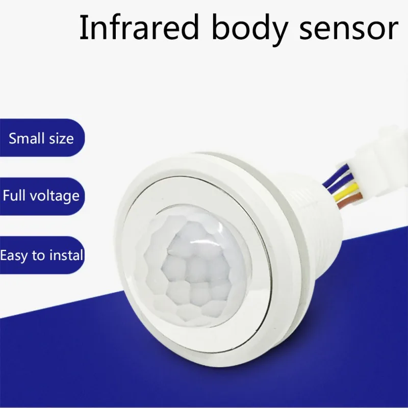 

NEW 220V PIR Motion Sensor Switch ON / OFF IR Infrared Human body Indction Sensor light Control Detector Module For LED lamp