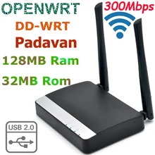 MT7620A 802.11n 300 Мбит/с беспроводной WiFi роутер USB Wi-Fi ретранслятор OPENWRT/DDWRT/Padavan/RT-N14U/LEDE прошивка 128 МБ Ram/32 Мб Rom