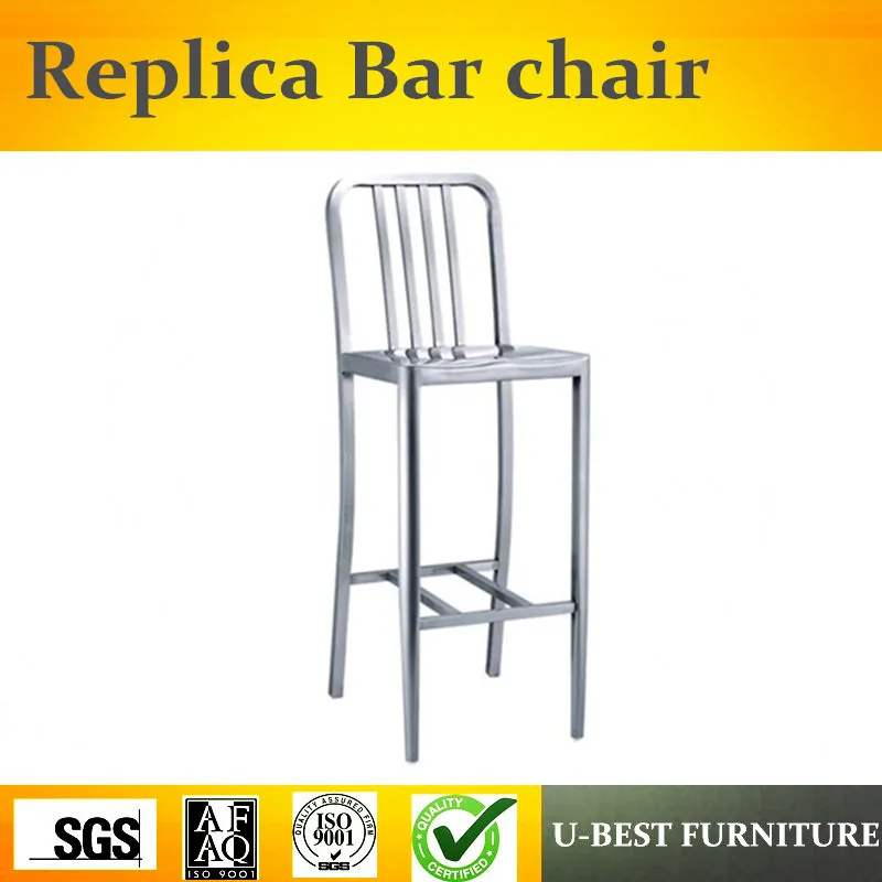 U-BEST industrial Navi high barstools with backrest, industrial style metal counter barstool bar stool for cafe restaurant