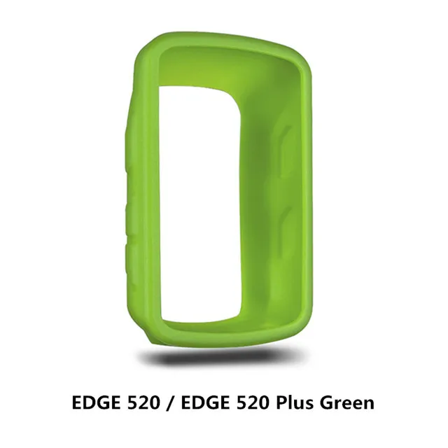 Garmin Edge 520/Edge 520 Plus, чехол для велосипеда, силиконовый чехол, кожаный чехол, фирменная Новинка, оригинальная коробка - Цвет: Светло-зеленый