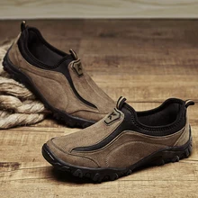 MAISMODA Hiking Shoes Men Brand Outdoor Trekking Sneakers Men 2018 Autumn Slip On Mountain Climbing Shoes Hunting Shoes YL214