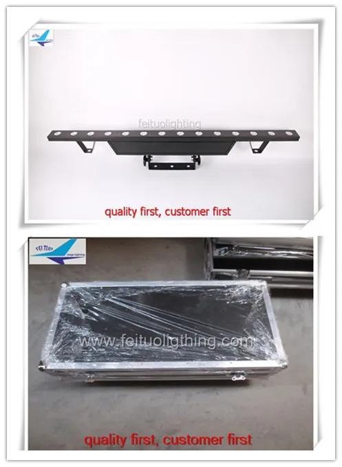 

A- 5light+case 14x3w STAGE light led bar light warm white led dot matrix light use for dj disco