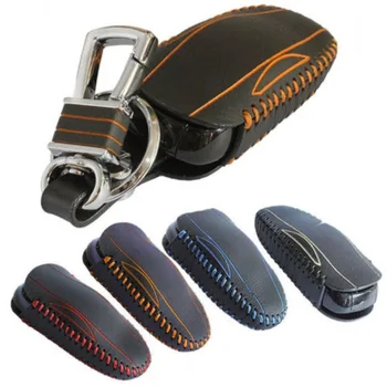 

High quality leather cover For Tesla Model S 2015-2020 Auto key case car accessories