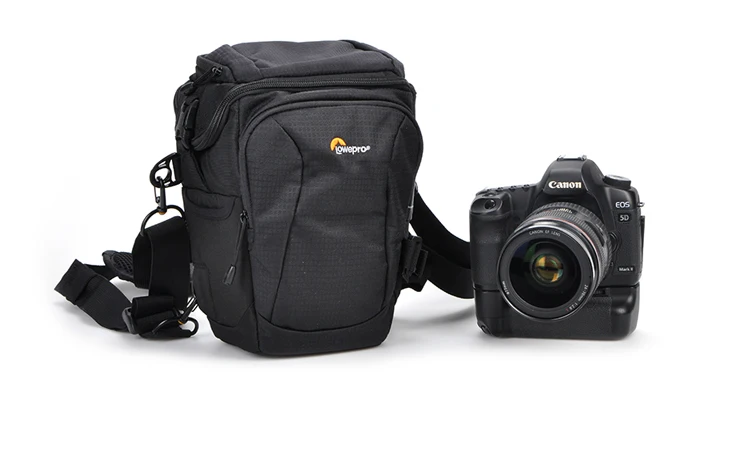 Lowepro Toploader Pro 70 AW II цифровая зеркальная камера треугольная Наплечная Сумка дождевик портативный поясной чехол-кобура для Canon Nikon