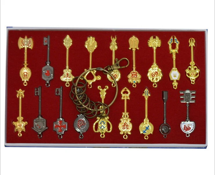 fairy tail lucy keys set
