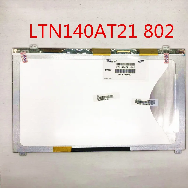 Оригинальный LTN140AT21 801 802 803 804 805 806 C01 для samsung np535u4c QX412 np530u4c 8 битный ноутбук ЖК экран