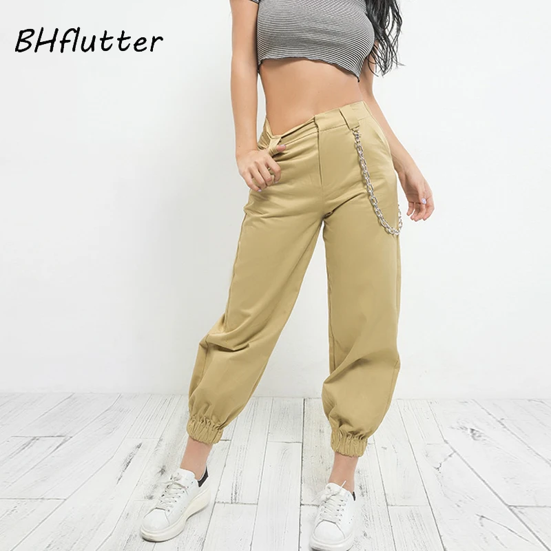 zipper jogger pants