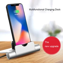 

Pop Desktop phone holder Android Type-c for Apple ipad iphone x 8 7 huawei p20 mobile phone support Tablet charging base Stand