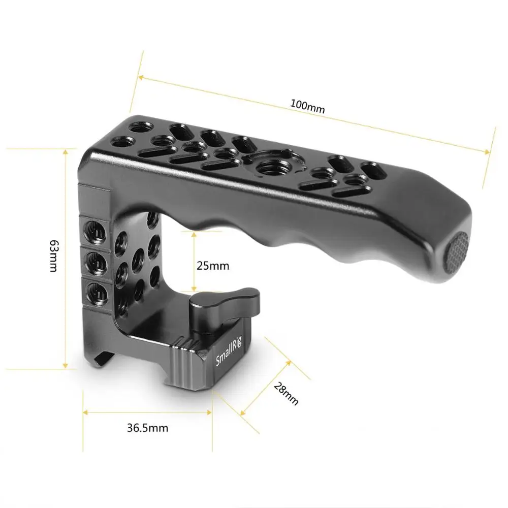 Ручка SmallRig для цифровой зеркальной камеры с верхней ручкой NATO красной DSMC2 ручная