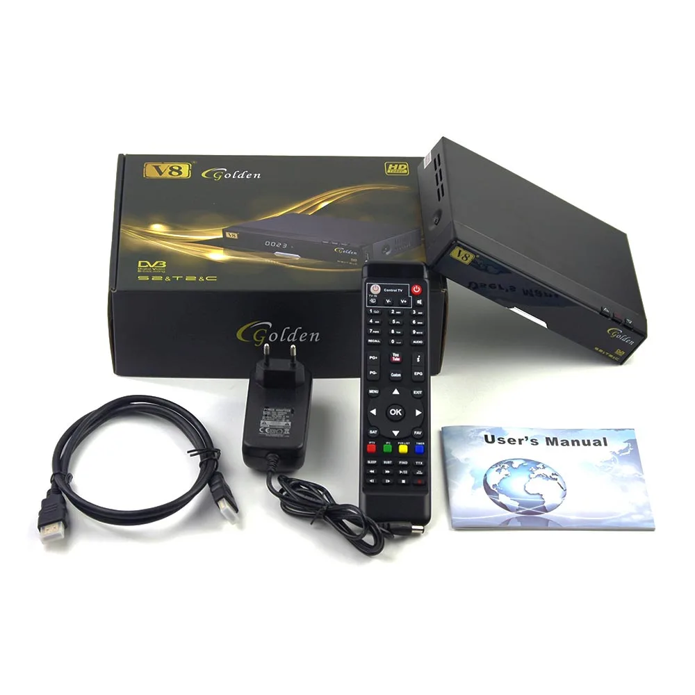 2016 Newer V8 Golden DVB-S2 + DVB-T2 + DVB-C Satellite TV Combo Receiver Support PowerVu Biss Key Cccamd Newcamd Youtube Youporn цена 2016 Newer V8 Golden DVB-S2 + DVB-T2 + DVB-C Satellite TV Combo Receiver Support PowerVu Biss Key Cccamd Newcamd Youtube Youporn цены онлайн