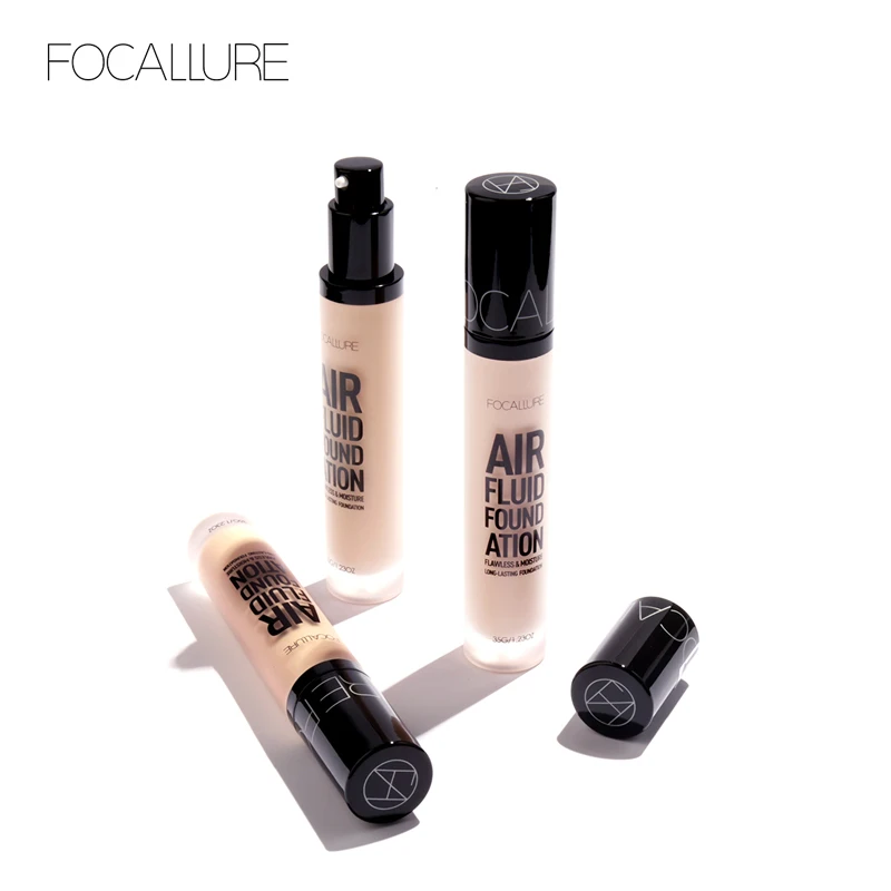 

FOCALLURE Liquid Foundation Lasting Oil-control Primer Face Makeup Cosmetic Brighten Concealer Professional Makeup