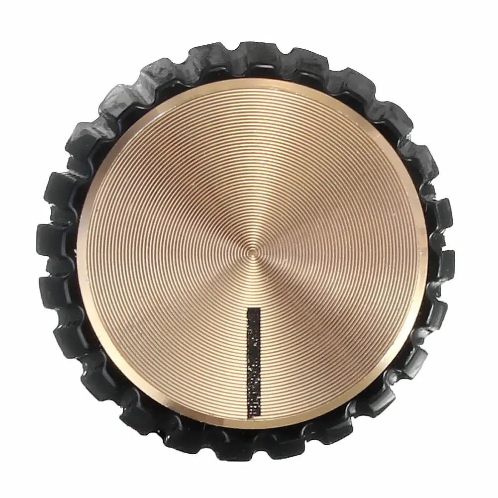 SUPVOX 5pcs Guitar AMP Amplifier Knobs Gold Cap Push On Knobs fits Marshall SUPVOX 5pcs Guitar AMP Amplifier Knobs Gold Cap Push On Knobs fits Marshall
