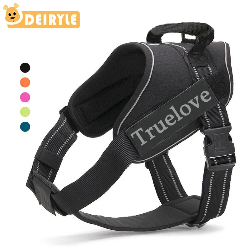 Dog Harness Vest Pet Soft Padded Nylon Vest Strap Service Dog Pet