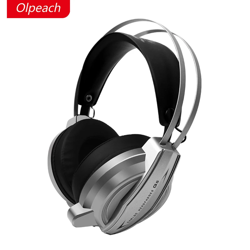 Olpeach 2017 Q5 новый ПК Игровые наушники стерео шлем для аудио Auriculares гарнитура с