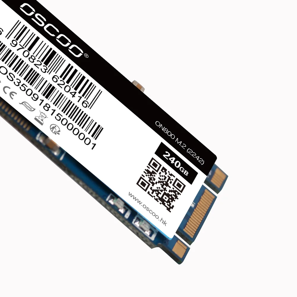 Бесплатная доставка OSCOO 22*42 мм NGFF SSD 120 ГБ 240 SATA III 6 ГБ/сек. Internal Solid State диск для