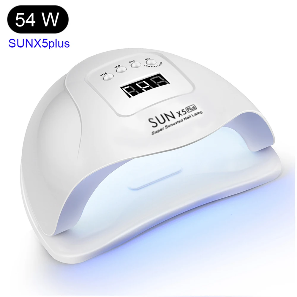 УФ-лампа для ногтей 80 Вт SUNX5Max светодиодный Сушилка для ногтей для маникюра отверждение всех гель-лаков лампа для ногтей 45 шт. светодиодный 30 s/60 s/90 s автоматический датчик