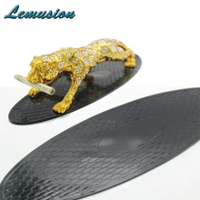 Автомобильный Стайлинг 1х Приборная панель автомобиля силиконовый овальный нескользящий коврик для Renault megane logan peugeot 206 407 308 307 Mini cooper аксессуары