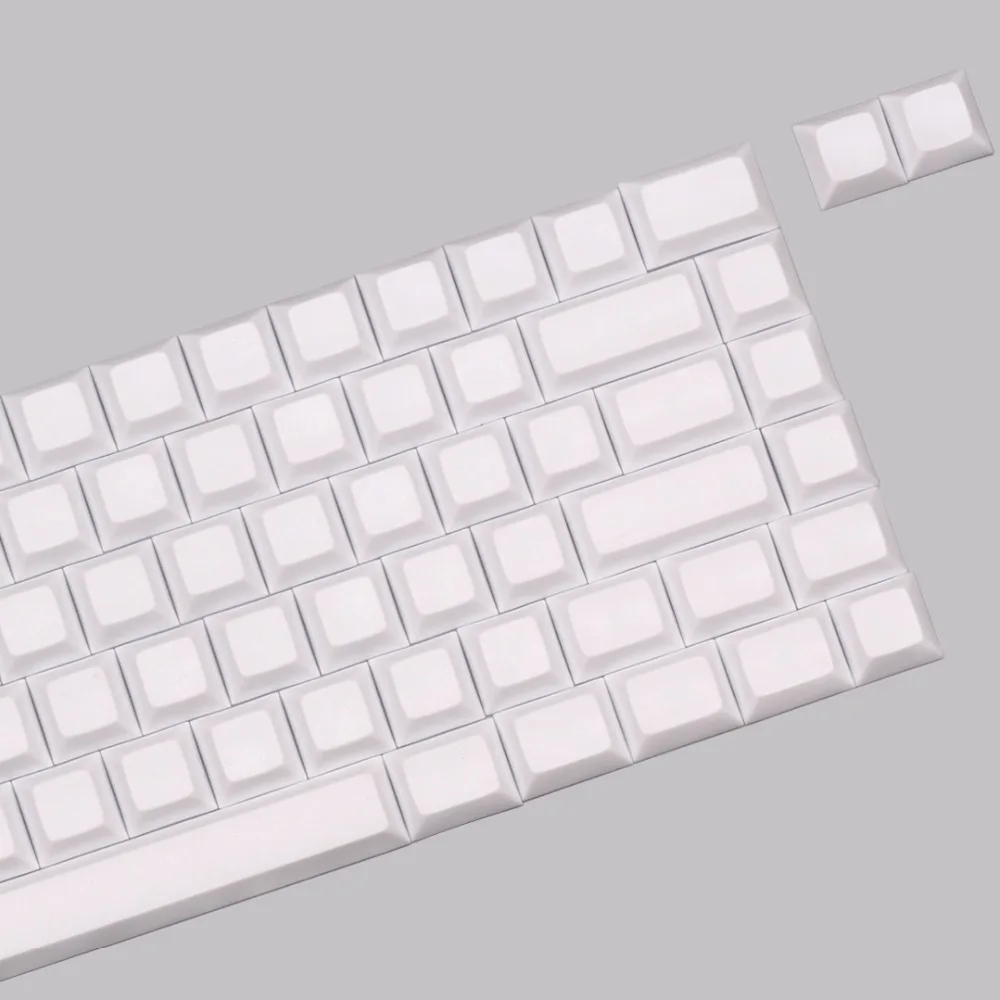 Гоночный 2 keycap пустой dsa белый для race2 pbt 1 5|Клавиатуры| |