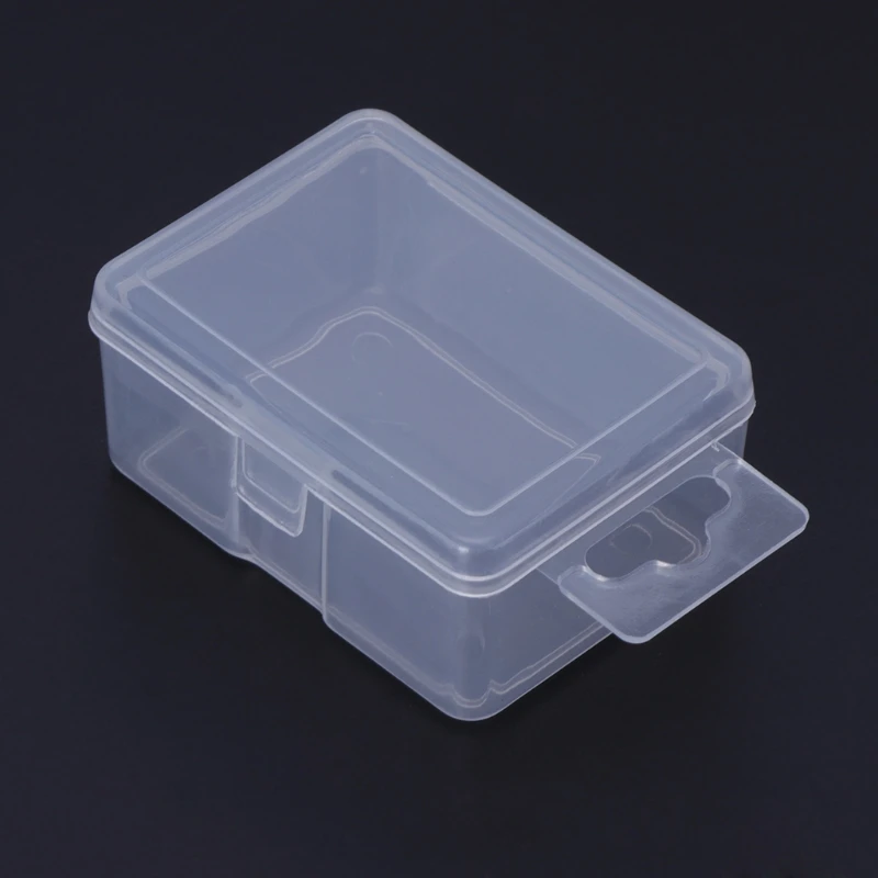 

Fishing Box Plastic Transparent Clear Lure Bait Hook Tackle Jig Storage Portable