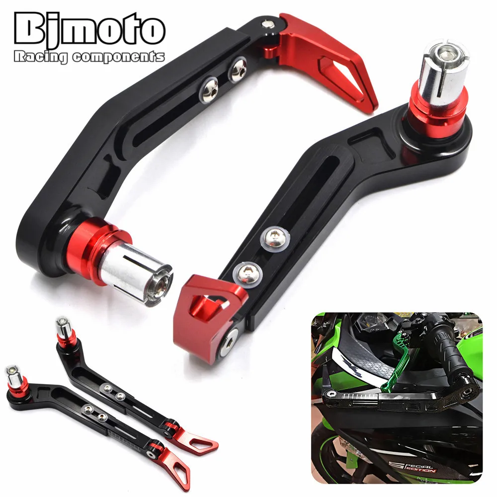 

BJMOTO Universal 7/8''22mm Handlebar Brake Clutch Protect Motorcycle Lever Guard Proguard for Yamaha yzf R3 R1 R6 MT07 Z750 Z800
