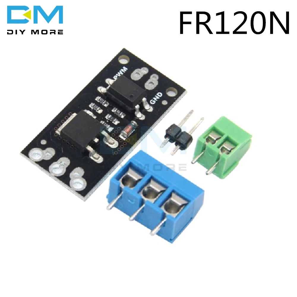 FR120N LR7843 AOD4184 D4184 изолированный MOSFET MOS трубка модуль FET Замена реле 100V 9.4A 30V 161A 40V 50A Модуль платы - Цвет: FR120N