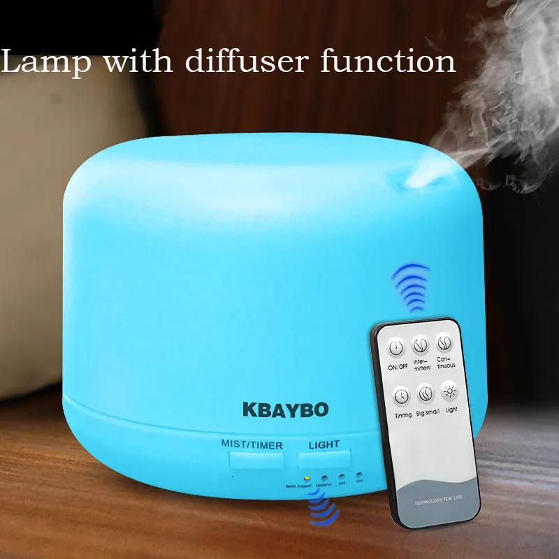

7 Color LED Lights remote Changing Multicolor Aurora night sleeping bedside Lamp with diffuser for bedroom Office Baby light