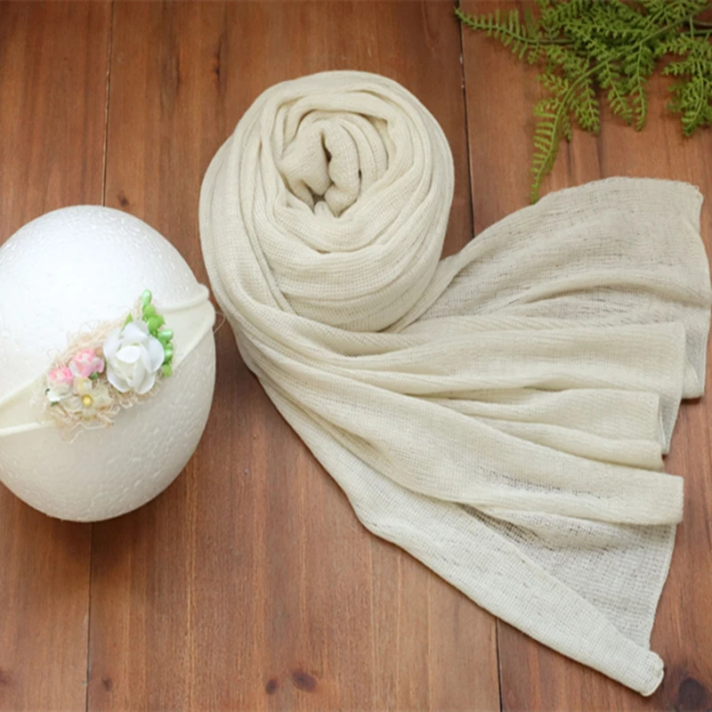 Эластичная вязаная пеленка для новорожденных и повязка на голову, боди для новорожденных, обертывание, пеленание для новорожденных, одеяло, детский слой, ткань, реквизит для фотосъемки