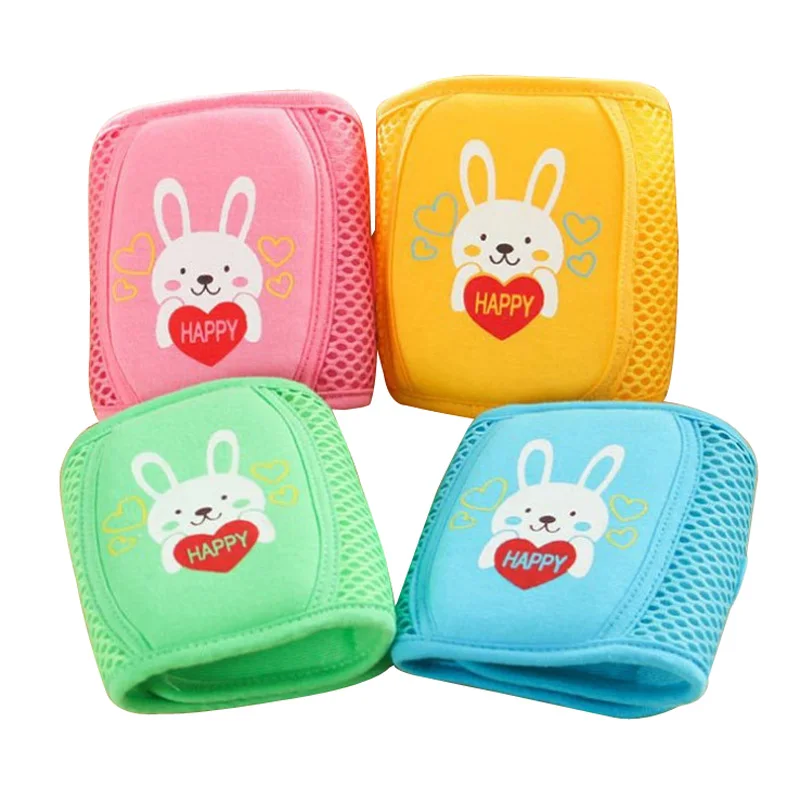 

Baby Knee Pads Safety Protector Spring Summer Leg Warmers Mesh Sponge Crawling Pads Adjustable for Toddler Boys Girls 0-5 Years