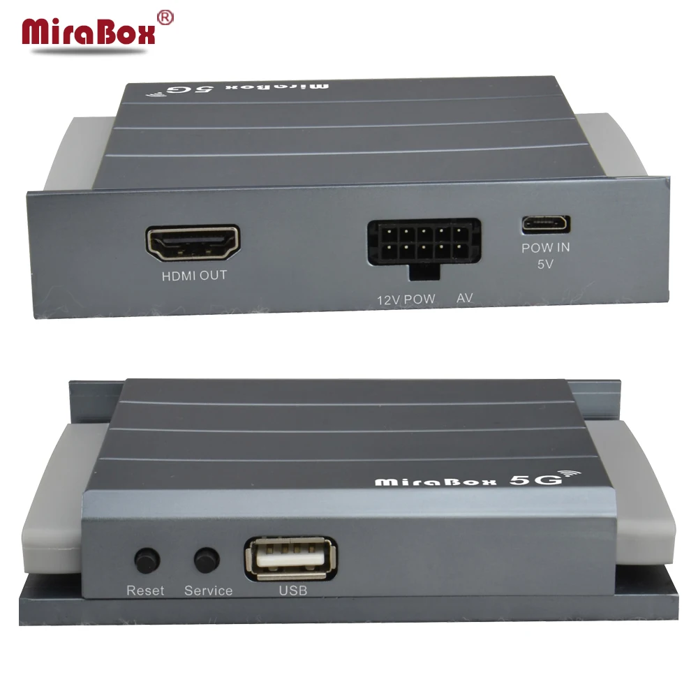 

Mirabox Wireless Mirroring Box Support Airplay Audio Wifi Audio AV Wifi Android RCA Mirrolink Box Wireless Airplay Car Wifi Box
