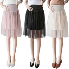 Skirt Summer Korean Fashion Maternity Belly Skirts Chiffon Skirts Bottom for Pregnant Women Sweet Clothes Waist Adjustable Skirt Skirt Summer Korean Fashion Maternity Belly Skirts Chiffon Skirts Bottom for Pregnant Women Sweet Clothes Waist Adjustable Skirt